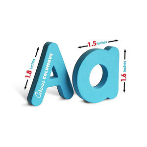 مصنع تصميم مخصص الابداعي المغناطيسي والحروف الأبجدية 26 حرف إنجليزي لعبة التعليمية الثلاجة المغناطيسي - Product Image 6