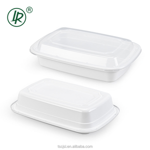 28oz Chất lượng cao Trắng dùng một lần cấp thực phẩm bữa ăn chuẩn bị <span class=keywords><strong>container</strong></span> lò vi sóng an toàn nhựa takeout <span class=keywords><strong>container</strong></span> với nắp trong suốt - Product Image 1