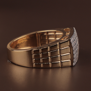 Bague de fiançailles sophistiquée pour femme en argent, or 10 carats, or 14 carats, or 18 carats, diamant de laboratoire 1 carat, bijoux de mariée - Product Image 3