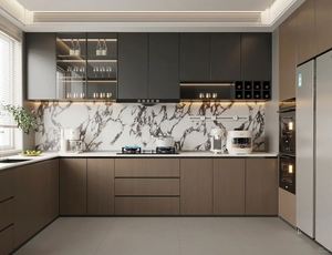 Muebles de Cocina Modernos, Sencillos, Resistentes al Agua y Ecológicos, Diseño de Última Generación, Venta Directa de Fábrica - Product Image 2