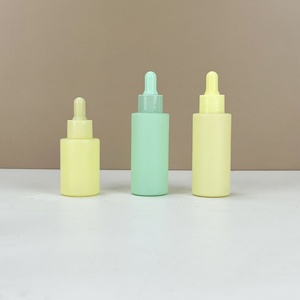 ขวดแก้วน้ำมันหอมระเหยแบบไหล่เรียบสีแดงขุ่นพร้อมฝาหยดขนาด 50 มล. 100 มล. สำหรับบรรจุเซรั่มและน้ำมันเครื่องสำอาง ขายส่ง - Product Image 3