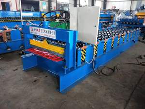 Venta caliente Ibr <span class=keywords><strong>Trapezoidal</strong></span> Teja que hace la máquina <span class=keywords><strong>Precio</strong></span> Metal Ibr Roof Sheet Roll Forming Machine - Product Image 3
