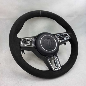 Volant Alcantara pour Porsche <span class=keywords><strong>911</strong></span> 997 991 992 Carrera S 4 4S Targa Turbo GT2 RS Targa GTS Dakar Sport <span class=keywords><strong>Classic</strong></span> - Product Image 2