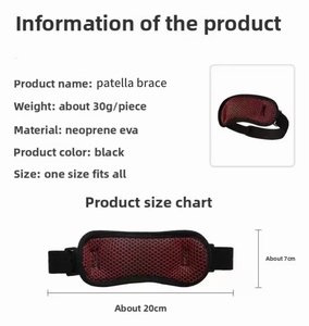 Cinturino Patellare in Silicone a Nido d'Ape per Stabilizzare il Ginocchio e Alleviare il Dolore al Ginocchio - Product Image 2