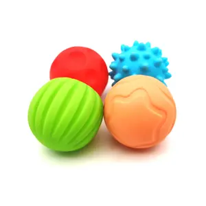 Baby Bad Spielzeug Baby Kunststoff Rolling Ball Spielzeug Greifen Übungs bälle für Kleinkinder