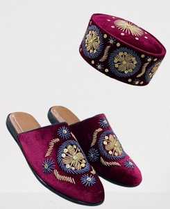 Chapeau Fila Asinde traditionnel fait main pour hommes nigériens, vêtement ethnique - Product Image 1