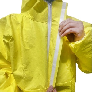OEM Kat. III Typ 4/5/6 Einweg-Chemikalienschutzanzug Tyvek Traje Overoles 55gsm Einweg-Mikroporöser Schutzoverall - Product Image 5