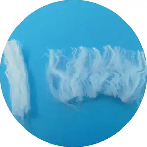 1,4d 38Mm Witte Gerecycleerde Polyester Stapelvezel Voor Het Spinnen