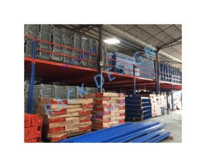 Système de rayonnage <span class=keywords><strong>d</strong></span>'entrepôt multi-niveaux personnalisé, plateforme de plancher en acier pour mezzanine - Product Image 6