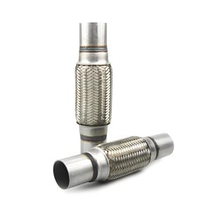 Ống xả mềm bằng thép không gỉ chất lượng cao 2x6x10 inch, dùng được cho nhiều loại xe, kèm ống nối dài - Product Image 6