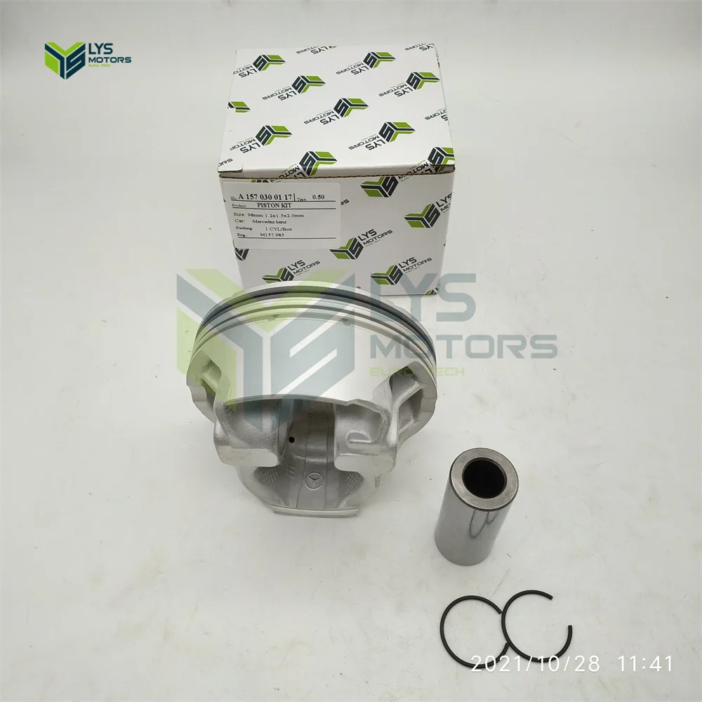 Piston Kit with Ring for Mercedes-Benz G63 M157 5.5L - New
