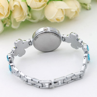 Montre de luxe pour femmes d'affaires, cadran blanc, boîtier en alliage, verre, résistance à l'eau 3BAR, mouvement à quartz, boîte