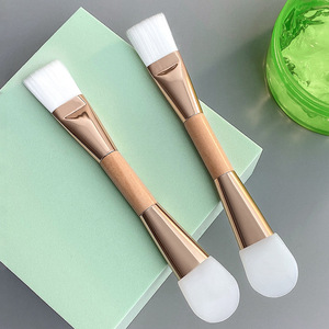 Brosse de maquillage en Nylon à Double tête, pour les soins du <span class=keywords><strong>visage</strong></span>, les masques, la boue et les cheveux, vente en gros - Product Image 2