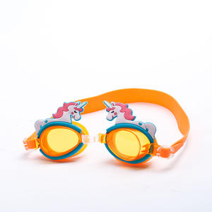 Novdearm <span class=keywords><strong>1005D</strong></span> 2024 Lunettes de natation pour enfants, protection des yeux, silicone anti-buée, dessin animé mignon, étanches, taille universelle - Product Image 2