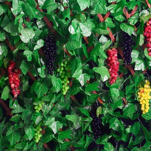 Guirnalda <span class=keywords><strong>de</strong></span> hojas <span class=keywords><strong>de</strong></span> hiedra <span class=keywords><strong>de</strong></span> seda Artificial para decoración del hogar, plantas colgantes para pared, boda, jardín y oficina, 12 E-L088, 230 cm - Product Image 2