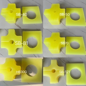 Amortisseurs de chocs latéraux supérieurs et inférieurs pour marteaux hydrauliques HB20G HB30G SB81 - Product Image 2