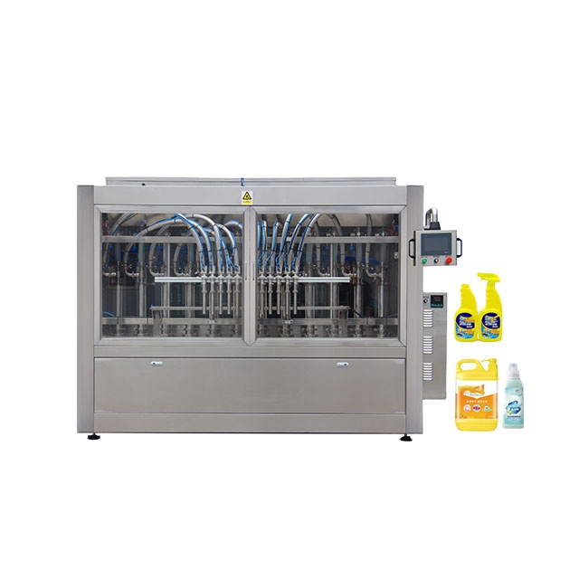 Npack PLC автоматическая машина для розлива моющих средств, упаковочная линия для жидкого моющего средства