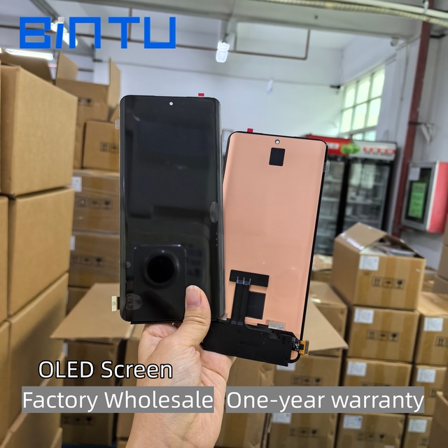 BINTU Factory AMOLED Mobile Phone Pantalla Layar LCD Oled for Huawei xiaomi Samsung Phone Screen Display Replacement Spare Parts