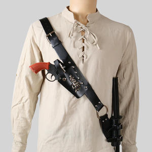 Kaidi Grensoverschrijdende Middeleeuwse Viking Retro Schouderbanden, Geweerholsters, Lederen Hoesjes, Halloween Cosplay Kostuums En Rekwisieten - Product Image 1