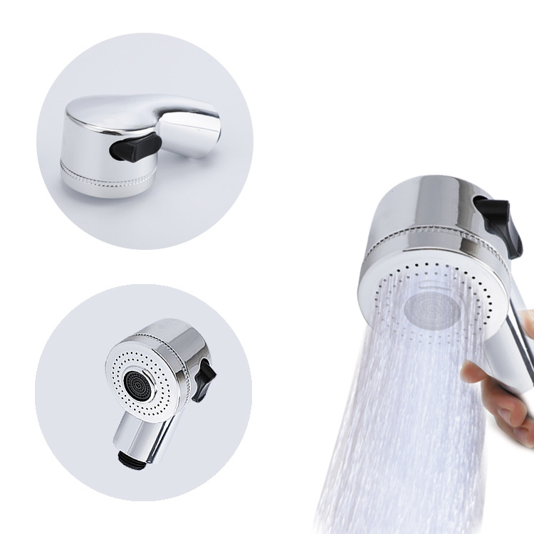 Shower Head - High Pressure Handheld Filtered Sprayer, Hard Water
