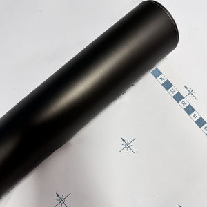 Film de protection de peinture ICE FILM noir mat, vinyle auto-adhésif en PVC, décoration de véhicule, protection UV, 1,64 pi * 29,5 pi - Product Image 2