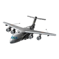 Blocs de construction ABS Senbao 202282 Y-20, modèle d'avion de transport de grande taille, jouet décoratif, cadeau pour les 14 ans et plus