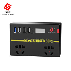 QC3.0 ve tip-c, 12V/24V ila 200 V <span class=keywords><strong>DC</strong></span>,8 çıkışlı araç invertörü W 220 yükseltildi - Product Image 2