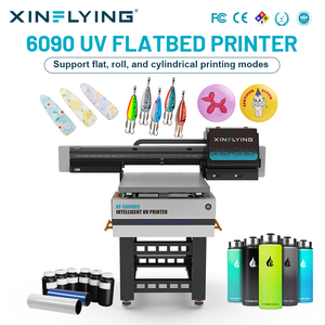 เครื่องพิมพ์ XinFlying 6090 3 in 1 DTF UV Flatbed พร้อมหัวพิมพ์ I3200-U1 จำนวน 4 หัว ความละเอียด 720*1800DPI พร้อมเครื่องเคลือบลามิเนต จัดส่งเร็วจากคลังสินค้า CA/NJ สหรัฐอเมริกา - Product Image 1