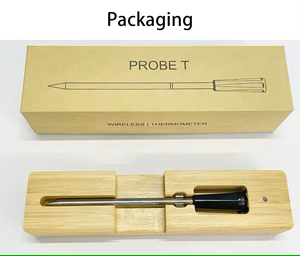 <span class=keywords><strong>Sonde</strong></span> numérique sans fil en acier inoxydable 304 avec connexion Bluetooth et contrôle par application intelligente FM200 pour la <span class=keywords><strong>cuisson</strong></span> <span class=keywords><strong>de</strong></span> la viande et le grillage en cuisine (OEM/ODM) - Product Image 6