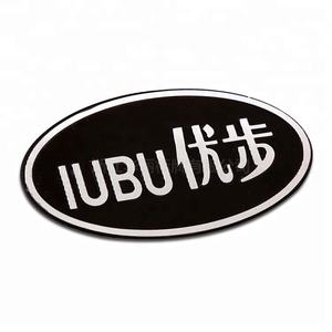 Пользовательская печать штампованная металлическая этикетка самоклеящаяся Фирменная логотип наклейки алюминиевые таблички - Product Image 3