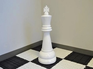 Decoraciones para escaparates Tienda minorista Piezas de Ajedrez de resina personalizadas gigantes - Product Image 5