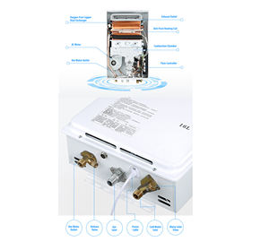 <span class=keywords><strong>Calentador</strong></span> de agua caliente de <span class=keywords><strong>Gas</strong></span> <span class=keywords><strong>GLP</strong></span> NG sin tanque instantáneo para exteriores de 16/18/20/24/28 litros de alta calidad para caldera de <span class=keywords><strong>Gas</strong></span> montada en la pared del hogar - Product Image 4