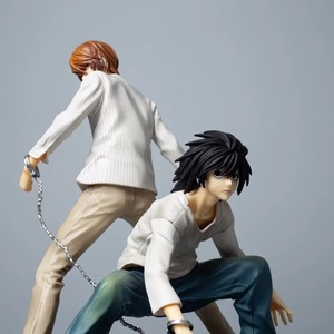 Statuetta <span class=keywords><strong>Anime</strong></span> <span class=keywords><strong>Death</strong></span> <span class=keywords><strong>Note</strong></span> di 22CM, <span class=keywords><strong>L</strong></span> Lawliet e Light Yagami, Modello in PVC, Prodotto Finito Giapponese, per Età 14+ - Product Image 4
