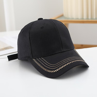 Gorra de Béisbol Unisex con Protección Solar, Estilo Coreano, Versión de Verano, Gorra de Béisbol con Parte Superior Rígida