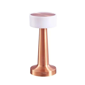 Lámpara de Mesa de Madera, Diseño Moderno, E27 LED, Luz Blanca Cálida Suave, AC 85-265V, Cuello Ajustable, Pantalla de Metal en Forma de Domo, Rosa, Decorativa para Dormitorio - Product Image 6