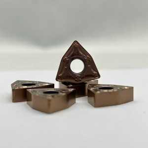 Outils de tournage CNC de haute qualité, revêtement PVD, inserts en carbure de forme trigonale WNMG080404/08 pour le traitement de l'acier inoxydable - Product Image 4