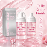 Jelly Grip Hydrating Prime and Set Spray 2-en-1 : Base de Teint et Fixateur de Maquillage Technologie Gel-Vaporisateur, Contrôle du Sébum, Film Formateur