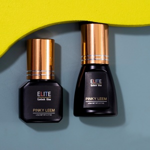 Pinky leem clear Eyelash Extension <b>Glue</b> Private Label Low Humidity Wholesale Bottle Sensitive Elite Korea-eyelash-<b>glue</b> - Product Image 5