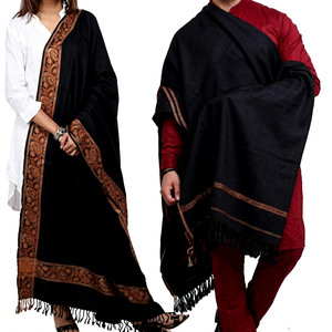 Chal de Invierno Modal Negro Cachemir Fashionista International - Reversible y Elástico - Product Image 1
