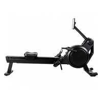 Rameur magnétique à résistance double, cadre en acier, pliable, équipement de fitness, pédales réglables pour la maison et la salle de sport, OEM ODM