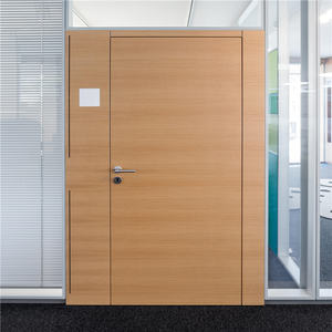 Livraison rapide Cadres de porte en <span class=keywords><strong>bois</strong></span> ignifugés Bien conçus Portes d'entrée modernes Extérieur Appartement Hôtel Meilleure vente - Product Image 2
