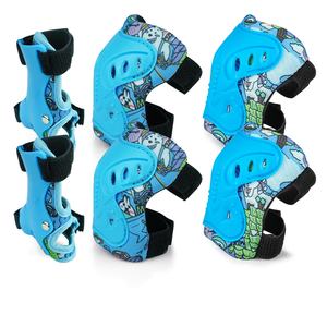 Equipo de Protección para Patinaje OEM, Set de Seguridad Profesional para Niños Principiantes, Rodilleras, Coderas y Protectores de Palma Ajustables para Exteriores - Product Image 2