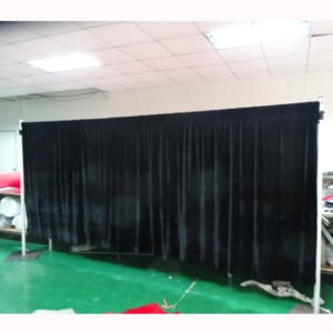 Telescopic portable pipe and drape kit for event <b>backdrop</b> <b>stand</b> system - Product Image 1