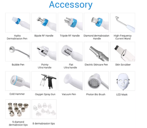 Super Descuento 2026, Máquina de Hidrodermoabrasión 15 en 1 para Cuidado Facial, Spa, Chorro de Oxígeno, Burbujas de Agua, H2O2, Máquina de Limpieza Facial - Product Image 3