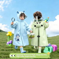 Imperméable une pièce pour enfants, protection contre les fortes pluies, utilisation en maternelle et en primaire, conçu pour les garçons et les filles, couverture intégrale du corps