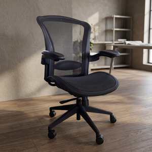Modern High-back Executive Office <b>Chair</b> Breathable Mesh Adjustable Features Swivel Tilt Lock Lumbar Support Customized Office - Product Image 3