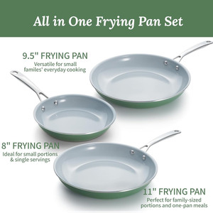 All Purpose Kitchen Non-Stick Coating Frypan and Ergonomic Soft Touch Handle - Product Image 6