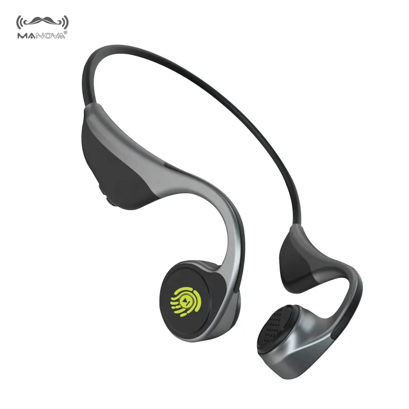 5.0 handsfree bone conduction headset waterproof wireless wired bone conduction headphone for swimming outdoor sport