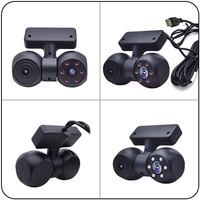 Firecore H-101 doble para autos camara para autos max 360 double caméra pour voitures Double caméra AI avec MDVR