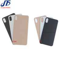 Vitre arrière pour iPhone X XS XS MAX, panneau arrière en verre